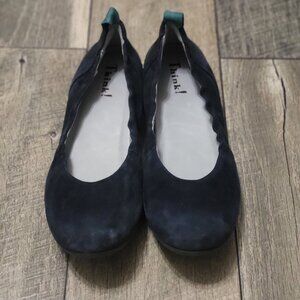 Think ballet slippers shoes